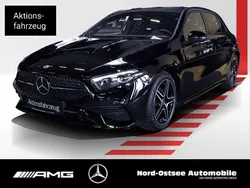 Unilack nachtschwarz Gebraucht 2025 Mercedes A200 AMG Limousine | 38.998 € (Teuer)