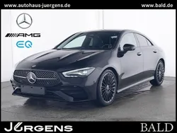 Schwarz nachtschwarz Gebraucht 2024 Mercedes CLA200 AMG Coupé | 37.660 € (Fairer Preis)
