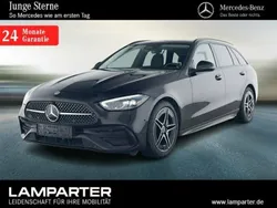 Schwarz Gebraucht 2024 Mercedes C220 AMG Limousine | 46.980 € (Etwas zu teuer)