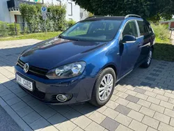 Tempest blue metallic Gebraucht 2013 VW Golf VII Match Kombi | 9.999 € (Guter Preis)