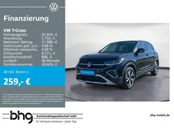 Schwarz Gebraucht 2024 VW T-Cross Style SUV | 22.920 € (Guter Preis)