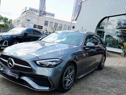 Grau Gebraucht 2022 Mercedes C220 AMG line Limousine | 34.800 € (Teuer)