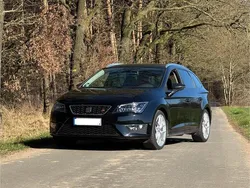 Schwarz Gebraucht 2015 Seat Leon ST FR Kombi | 12.500 € (Teuer)