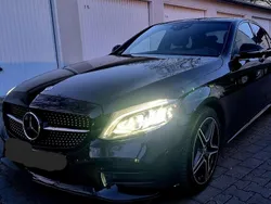 Schwarz Gebraucht 2019 Mercedes C300 AMG line Limousine | 30.500 € (Etwas zu teuer)
