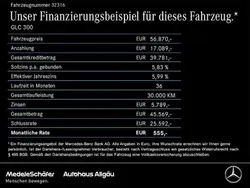 Weiß Gebraucht 2024 Mercedes GLC300e SUV | 56.870 € (Etwas zu teuer)