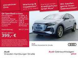 Taifungrau metallic Gebraucht 2024 Audi Q4 Sportback e-tron Ambiente SUV | 51.890 €