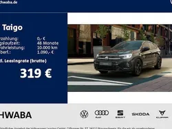 Schwarz Neu 2025 VW Taigo R-line SUV | 40.190 €