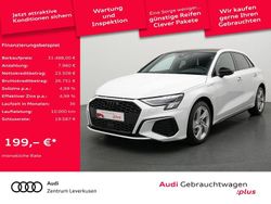 Weiß Gebraucht 2023 Audi A3 Sportback e-tron S-Line Kleinwagen | 31.488 € (Etwas zu teuer)