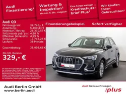 Mythosschwarz metallic Gebraucht 2022 Audi Q3 Ambiente SUV | 32.740 € (Guter Preis)