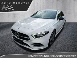 Weiß Gebraucht 2021 Mercedes A180 AMG line Limousine | 23.700 € (Fairer Preis)