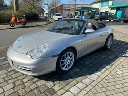 Silber metallic Gebraucht 2002 Porsche 911 Carrera Cabriolet Cabrio | 36.950 € (Fairer Preis)