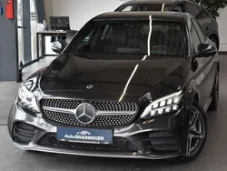 Grau Gebraucht 2020 Mercedes C300e AMG line Limousine | 21.550 € (Teuer)