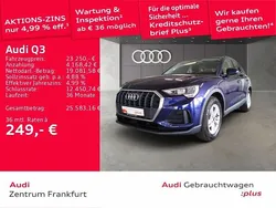 Navarrablau metallic Gebraucht 2021 Audi Q3 Ambiente SUV | 23.250 € (Superpreis)