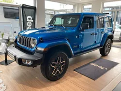 Hydro blue pearl coat Neu 2025 Jeep Wrangler Unlimited Sahara SUV | 72.900 €