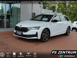 Moonweiß perleffekt Gebraucht 2024 Skoda Octavia SportLine Kombi | 35.400 € (Fairer Preis)