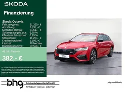 Rot Gebraucht 2022 Skoda Octavia RS Kombi | 31.350 € (Fairer Preis)