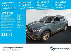 Petroleum blue metallic/petrol Gebraucht 2024 VW T-Roc Life SUV | 22.380 € (Fairer Preis)