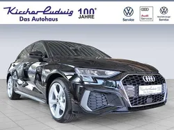 Mythosschwarz metallic (metallic) Gebraucht 2023 Audi A3 Sportback S-Line Limousine | 29.990 € (Fairer Preis)