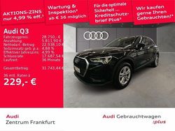 Mythosschwarz metallic Gebraucht 2022 Audi Q3 Sport SUV | 28.750 € (Fairer Preis)
