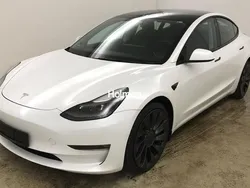 Weiß Gebraucht 2022 Tesla Model 3 Performance Limousine | 27.358 € (Guter Preis)