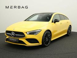 Gelb Gebraucht 2020 Mercedes CLA220 Shooting Brake AMG line Kombi | 29.990 € (Etwas zu teuer)