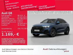 Ascariblau metallic Gebraucht 2024 Audi Q8 Sport SUV | 98.972 €