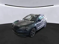Seda quartz/quartz grey Gebraucht 2021 Skoda Karoq SportLine SUV | 28.290 € (Guter Preis)