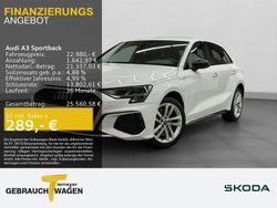 Weiß Gebraucht 2022 Audi A3 S-Line Limousine | 22.360 € (Superpreis)
