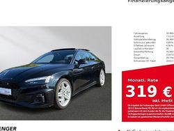 Mythosschwarz Gebraucht 2021 Audi A5 S-Line Coupé | 33.980 € (Guter Preis)