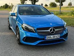Blau Gebraucht 2016 Mercedes A200 AMG line Limousine | 15.500 € (Fairer Preis)