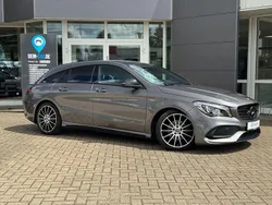Grau Gebraucht 2017 Mercedes CLA200 Shooting Brake AMG line Kombi | 20.990 € (Fairer Preis)