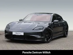 Vulkangraumetallic Gebraucht 2025 Porsche Taycan 4S Sport Turismo Limousine | 149.800 € (Etwas zu teuer)