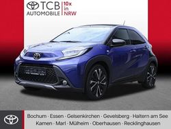 Juniper blue metallic/ night sky black Gebraucht 2022 Toyota Aygo X-plore Kleinwagen | 16.989 € (Fairer Preis)