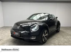 Deep black perleffekt (metallic) Gebraucht 2016 VW Beetle Allstar Cabrio | 16.500 € (Fairer Preis)