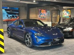 Blau Gebraucht 2020 Porsche Taycan Turbo S Limousine | 85.000 € (Fairer Preis)