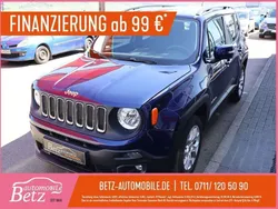 Blau (jetset blue) Gebraucht 2016 Jeep Renegade Longitude SUV | 10.980 € (Guter Preis)
