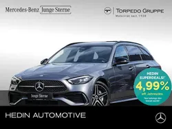 Grau Gebraucht 2022 Mercedes C220 AMG Kombi | 38.890 € (Teuer)