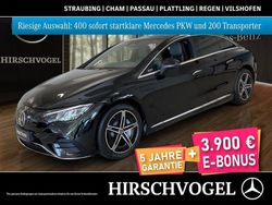 Metalliclack obsidianschwarz (metallic) Gebraucht 2024 Mercedes EQE350 AMG line Limousine | 51.280 € (Superpreis)