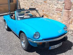 Blau Gebraucht 1980 Triumph Spitfire Cabrio | 7.500 €