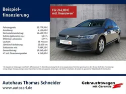 Grau Gebraucht 2021 VW Golf VIII Life Kombi | 21.980 € (Fairer Preis)