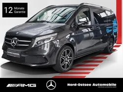 Grau Gebraucht 2021 Mercedes V250 Avantgarde Edition Van / Kleinbus | 51.890 € (Fairer Preis)