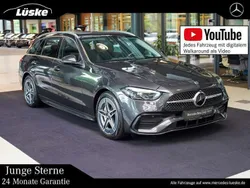 Graphitgrau Gebraucht 2023 Mercedes C300 AMG line Kombi | 43.900 € (Fairer Preis)