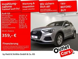 Florettsilber metallic Gebraucht 2022 Audi Q3 Business SUV | 26.920 € (Superpreis)