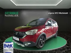 Fusionrot Gebraucht 2021 Dacia Lodgy Stepway Van / Kleinbus | 17.890 € (Etwas zu teuer)