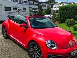 Rot Gebraucht 2017 VW Beetle Sound Cabrio | 19.900 € (Fairer Preis)