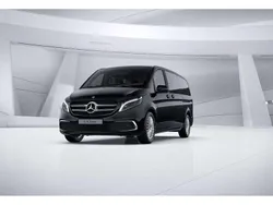 Obsidianschwarz metallic Gebraucht 2023 Mercedes V300 Avantgarde Edition Van / Kleinbus | 59.990 € (Superpreis)