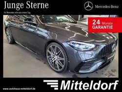 Grau Gebraucht 2024 Mercedes C43 AMG Premium Plus Limousine | 64.880 € (Etwas zu teuer)