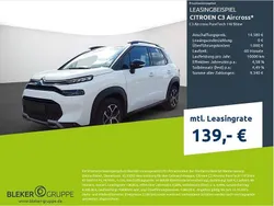 Lack weiss banquise/typ aussenverkleidung spiegel flach standard Gebraucht 2023 Citroën C3 Aircross PureTech SUV | 14.580 €