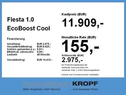 Weiß Gebraucht 2018 Ford Fiesta Cool & Connect Kleinwagen | 11.909 € (Fairer Preis)