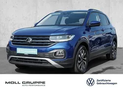 Reef blue metallic Gebraucht 2022 VW T-Cross Active SUV | 22.450 € (Guter Preis)